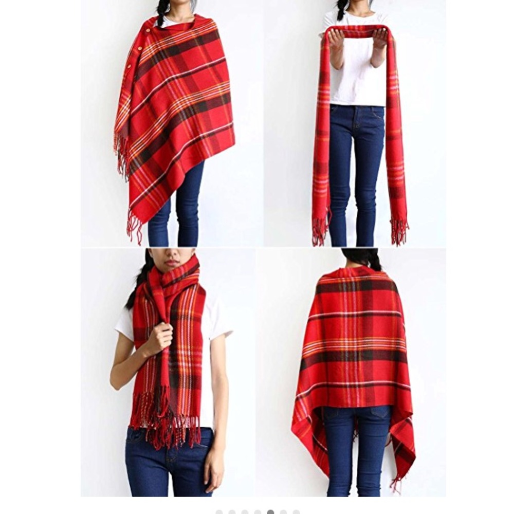 ❤️Blowout Sale❤️LAST 1 Poncho Blanket Scarf - Picture 4 of 6